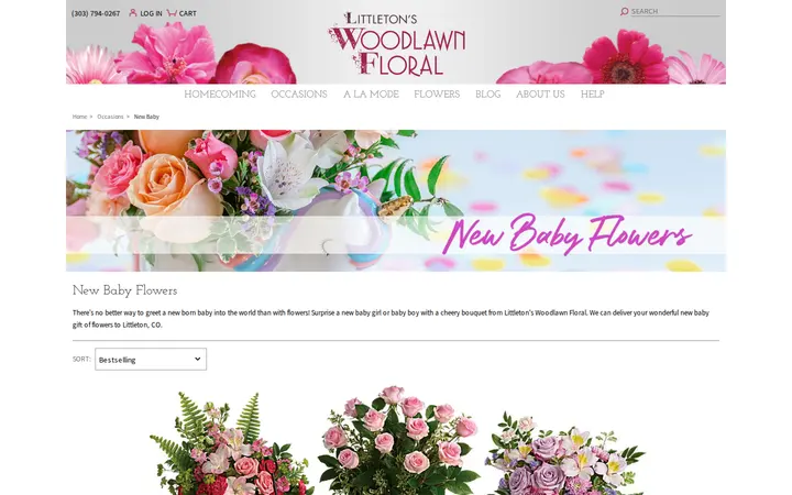 /new-baby/cat1080021 — Littleton's Woodlawn Floral