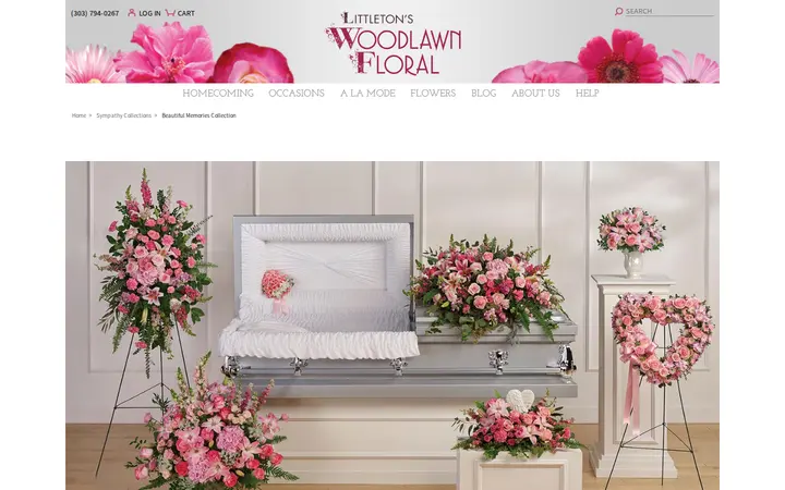 /sympathy-collections/beautiful-memories-collection/cat9490002 — Littleton's Woodlawn Floral