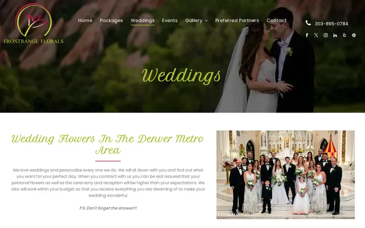 /weddings — Frontrange Florals