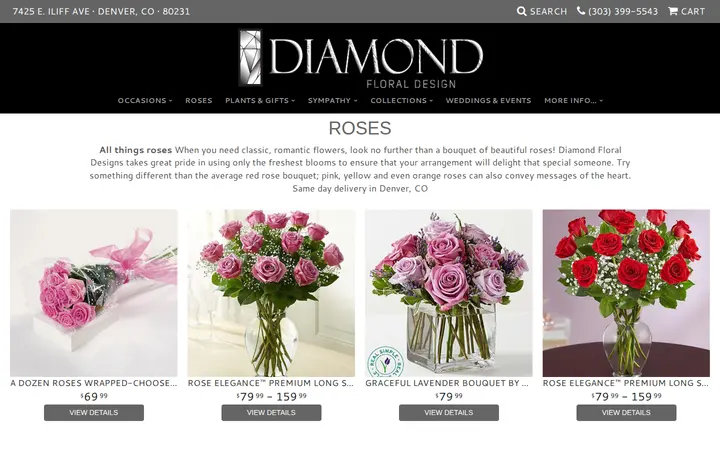 /shop/roses — Diamond Floral Designs