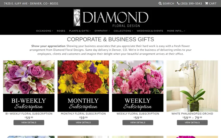 /shop/plants-and-gifts/corporate-gifts — Diamond Floral Designs