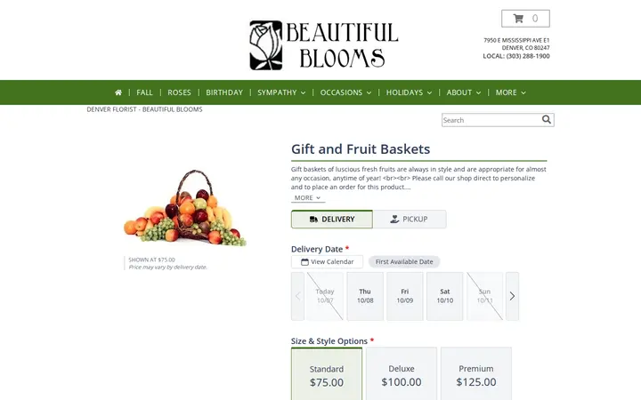 /product/gb01test/gift-and-fruit-baskets — Beautiful Blooms