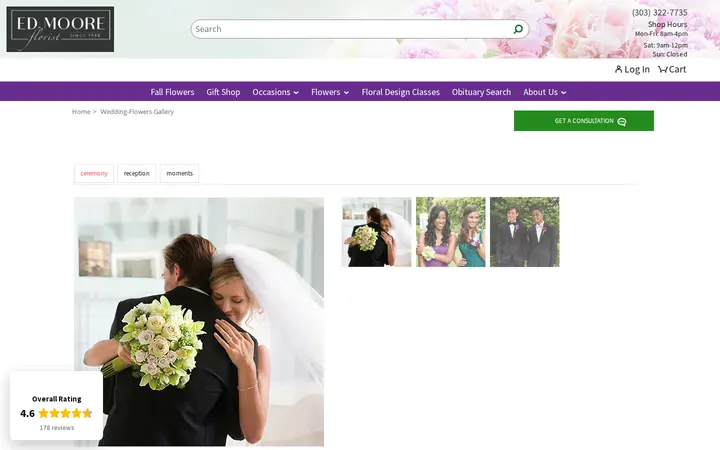 /wedding-gallery — Ed Moore Florist