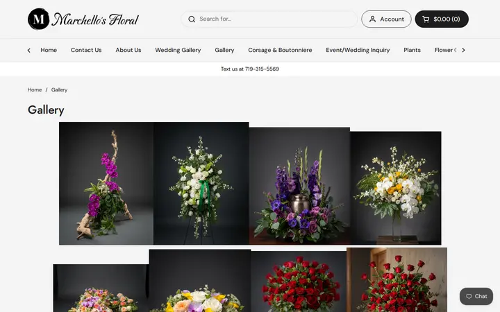 /pages/gallery — Marchello's Floral