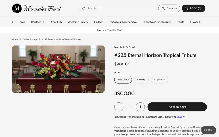 /collections/casket-sprays/products/designers-choice-casket-spray-copy-1 — Marchello's Floral
