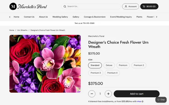 /collections/urn-wreaths/products/designers-choice-casket-spray-copy — Marchello's Floral