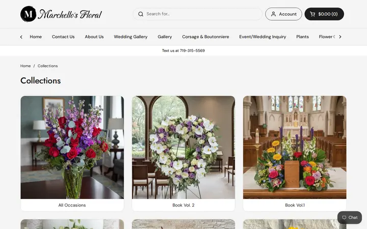 /collections — Marchello's Floral