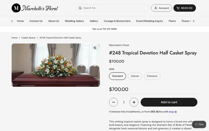/collections/casket-sprays/products/designers-choice-casket-spray-copy-copy — Marchello's Floral