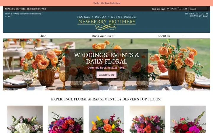Homepage — Newberry Brothers Florist