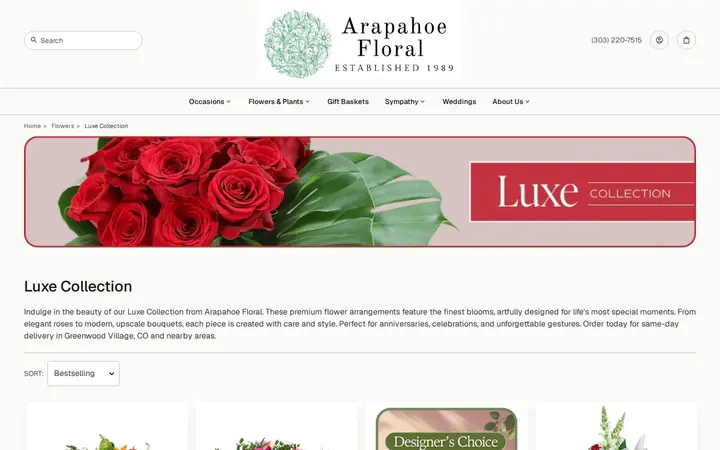 /luxe-collection/cat6970023 — Arapahoe Floral