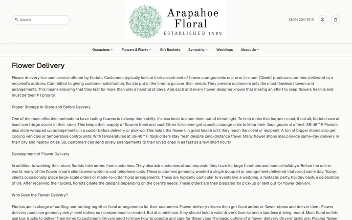 /flower-delivery — Arapahoe Floral