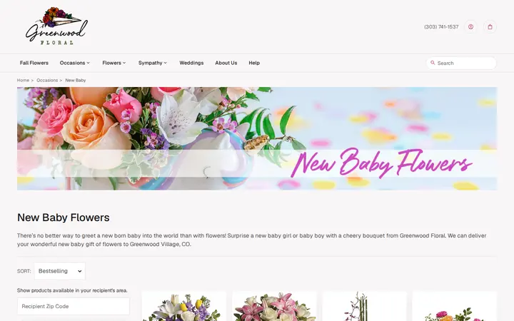 /new-baby/cat1080021 — Greenwood Floral