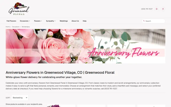 /anniversary/cat1000016 — Greenwood Floral