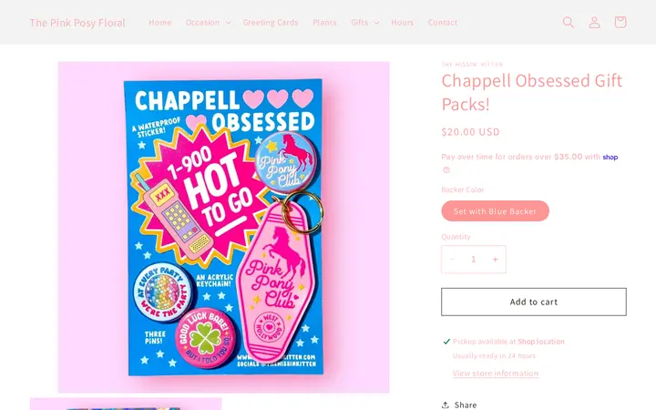 /products/chappell-obsessed-gift-packs — The Pink Posy