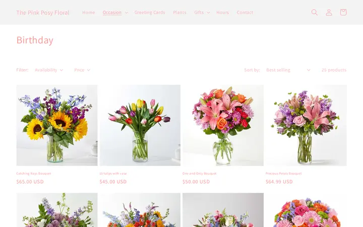/collections/mothers-day — The Pink Posy