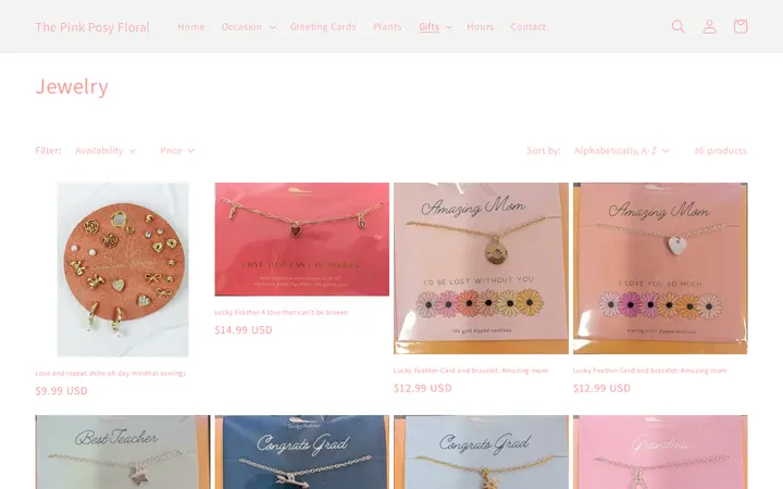 /collections/jewelry — The Pink Posy