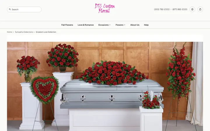 /sympathy-collections/greatest-love-collection/cat9490006 — DTC Custom Floral