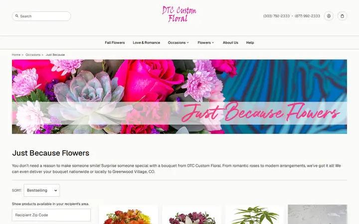 /just-because/cat1080022 — DTC Custom Floral