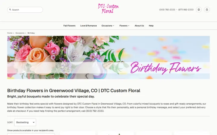 /birthday/cat1000017 — DTC Custom Floral