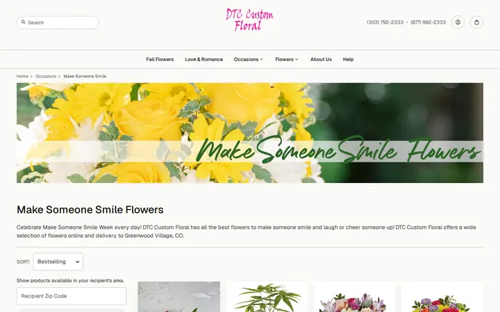 /make-someone-smile/cat1080020 — DTC Custom Floral
