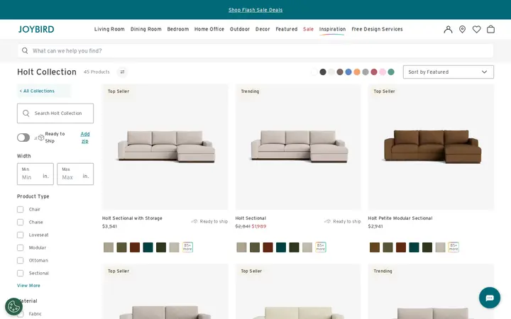 /collections/holt — Joybird