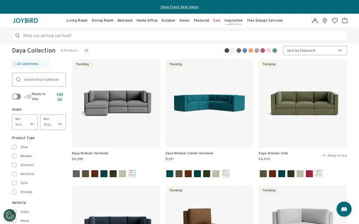 /collections/daya — Joybird