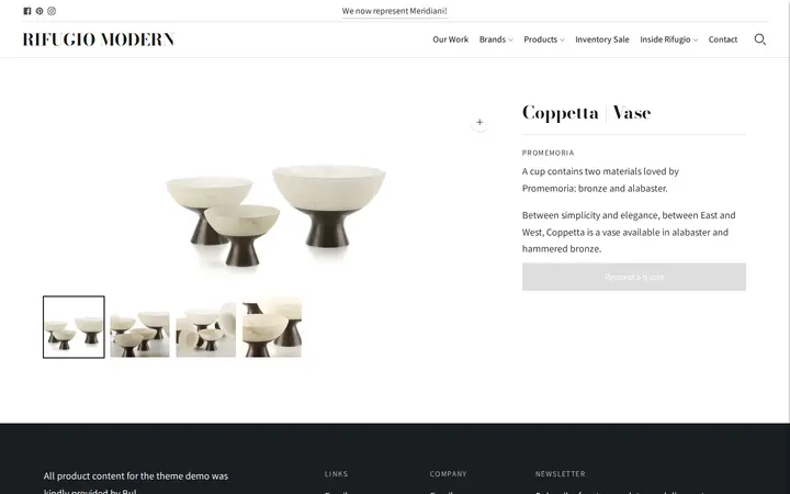 /collections/accessories-and-extras/products/coppetta-vase — Rifugio Modern
