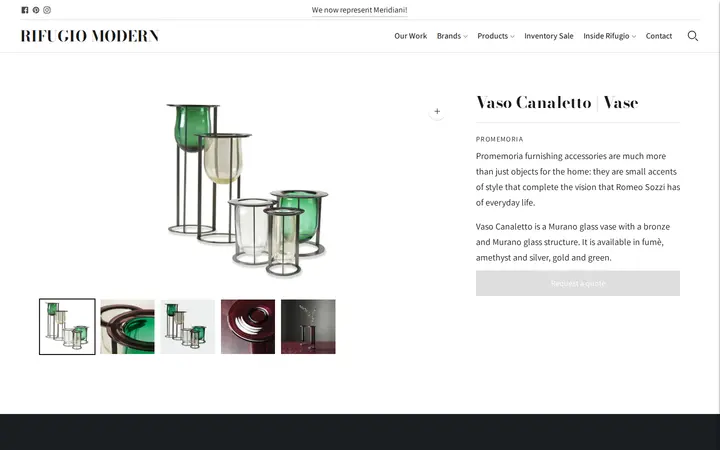 /collections/accessories-and-extras/products/vaso-canaletto-vase — Rifugio Modern