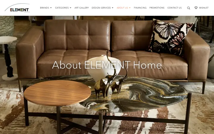/about-us — ELEMENT Home | Furnishings & Fine Art