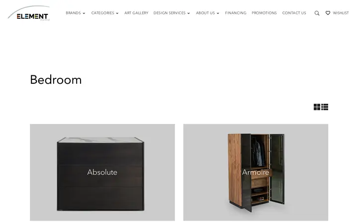 /designer-picks/bedroom — ELEMENT Home | Furnishings & Fine Art