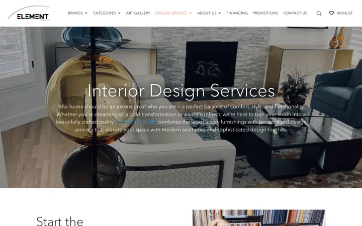 /design — ELEMENT Home | Furnishings & Fine Art
