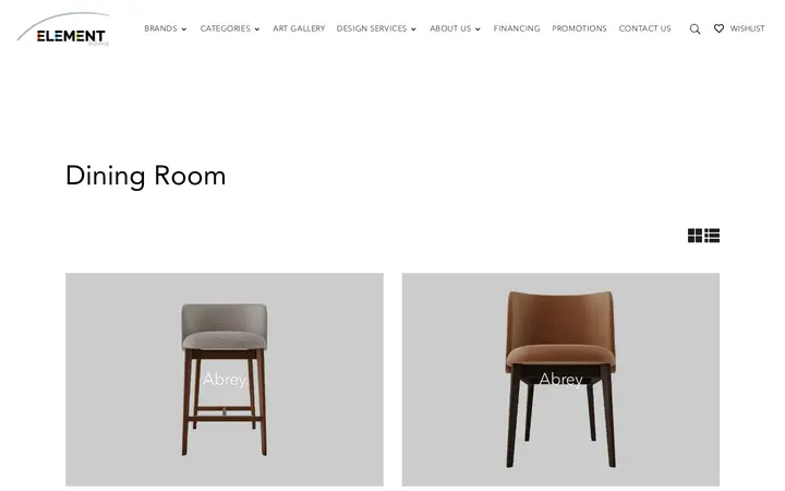 /designer-picks/dining-room — ELEMENT Home | Furnishings & Fine Art