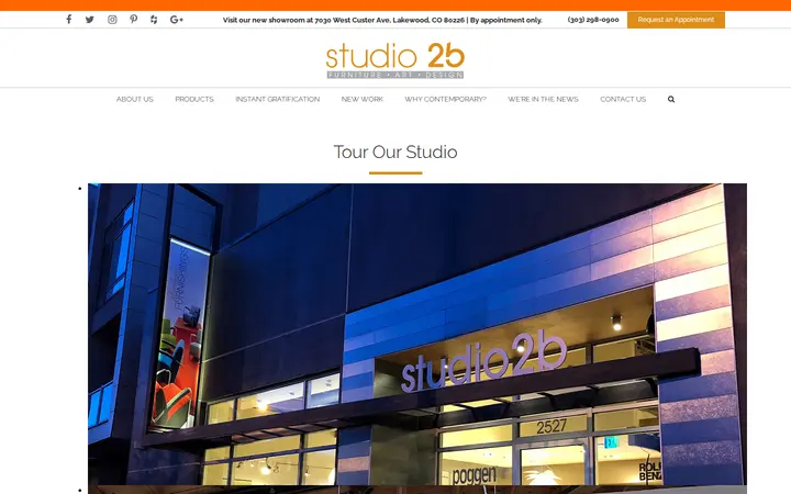 /tour-our-studio — Studio 2b