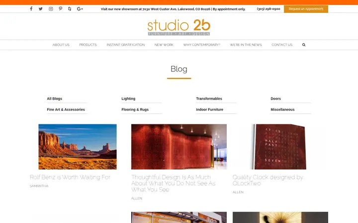 /blog — Studio 2b