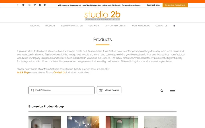 /products — Studio 2b