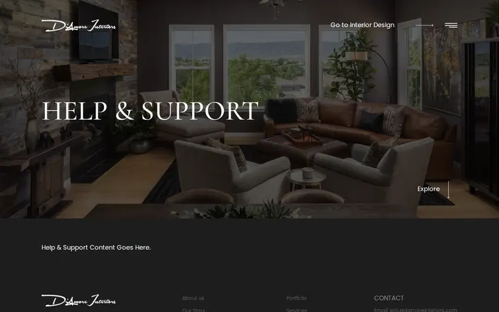 /help-support — D'Amore Interiors