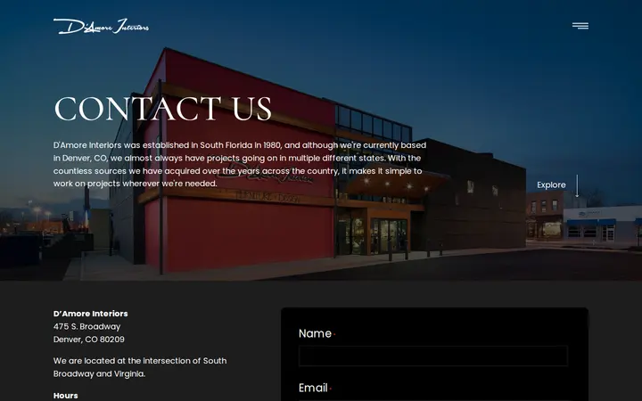 /contact — D'Amore Interiors