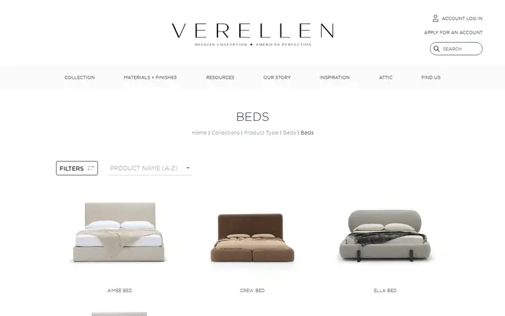 /collections/product-type/beds/beds — Verellen Atelier Denver