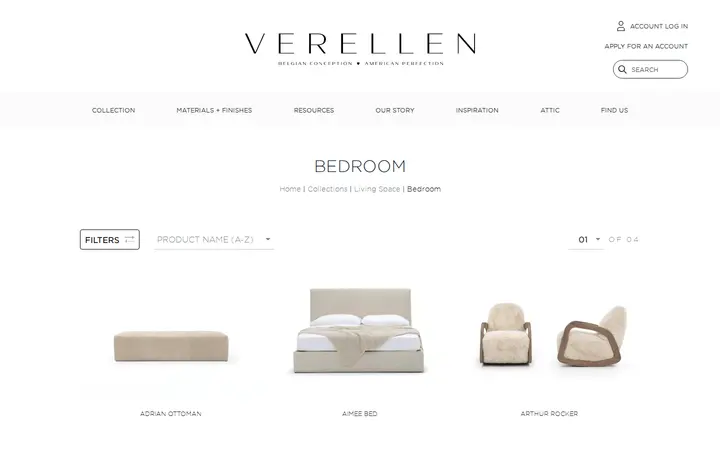 /collections/living-space/bedroom — Verellen Atelier Denver