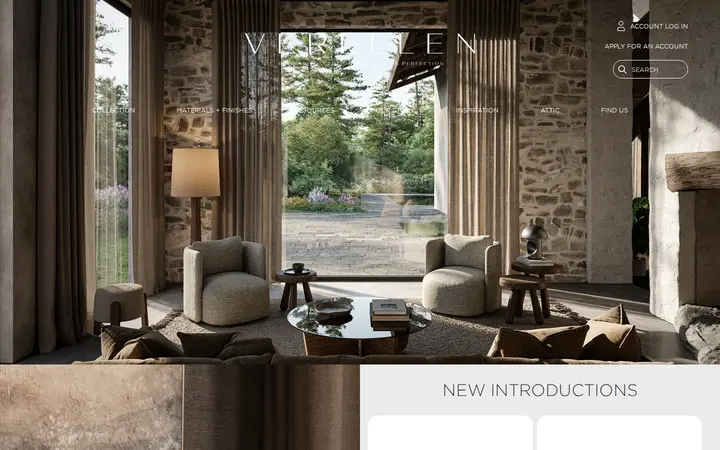 Website of Verellen Atelier Denver