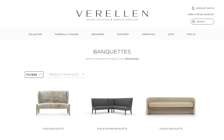 /collections/product-type/banquettes — Verellen Atelier Denver
