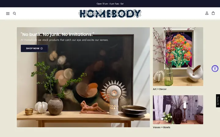 Website of Homebody