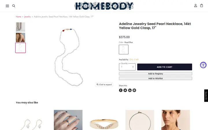 /collections/jewelry/products/adeline-jewelry-seed-pearl-necklace-14kt-yellow-gold-clasp-17 — Homebody