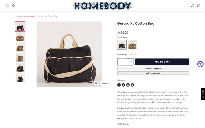 /collections/accessories/products/gerard-xl-cotton-bag — Homebody