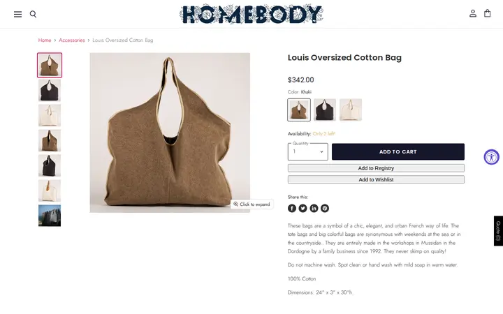 /collections/accessories/products/louis-oversized-cotton-bag — Homebody
