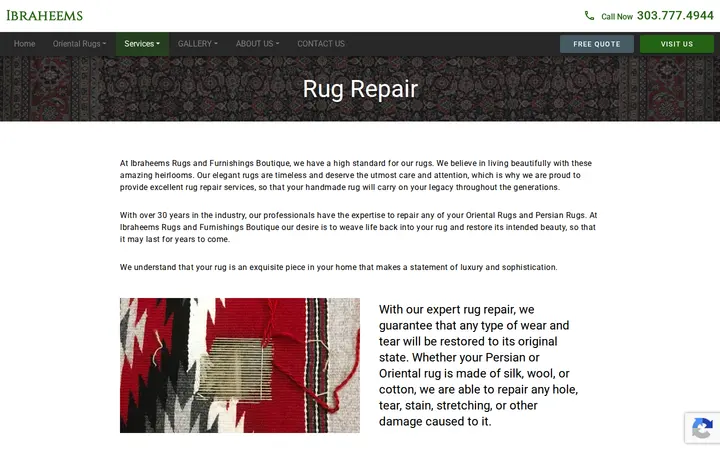 /services/rug-services/rug-repair — Ibraheems Rugs