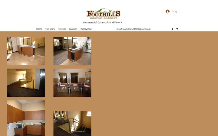 /projects — Foothills Custom Cabinet