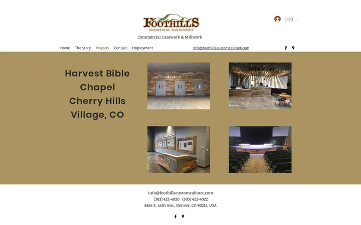/harvest-bible-chapel — Foothills Custom Cabinet