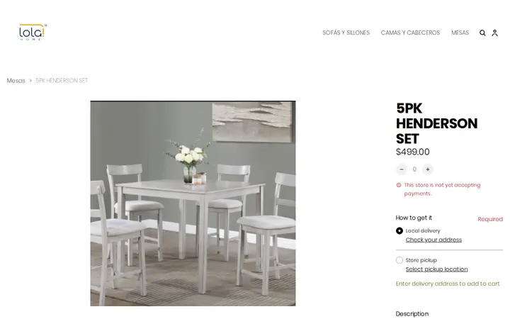 /product/5pk-henderson-set/S54MGFTIWUYDRKZ27JKMQR3H — Lola Home Furniture