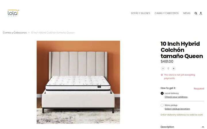 /product/10-inch-hybrid-colch-n-tama-o-queen/709 — Lola Home Furniture